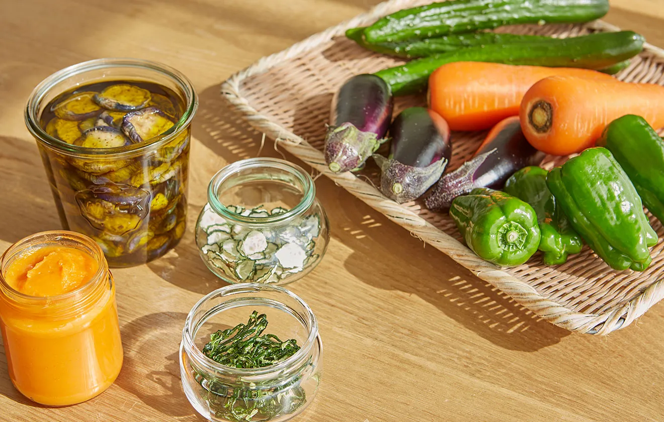 野菜を食べきる保存食