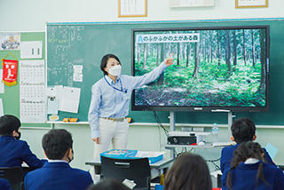 水育「出張授業」