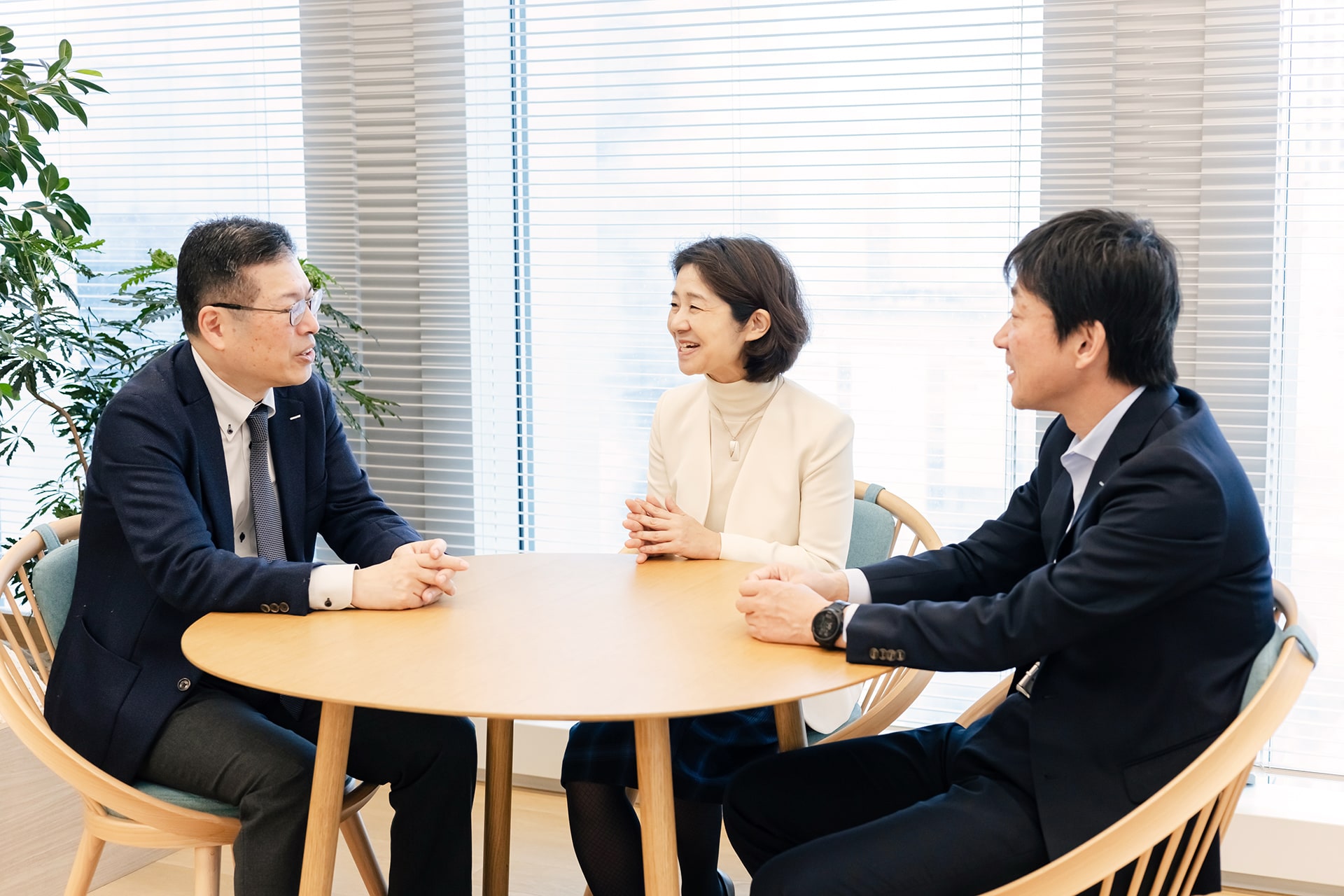 サントリーの小林章浩、一木典子、村田佳幸