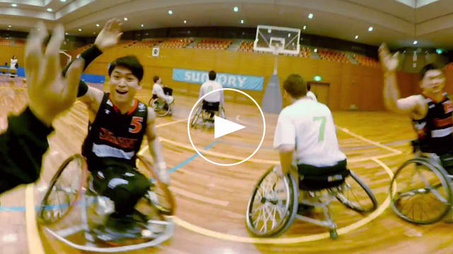 SPECIAL MOVIE サントリー 車いすバスケットボールVR動画 「ラスト1分。日本代表は君だ。」