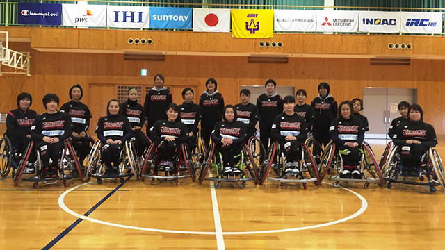 車椅子バスケ女子日本代表候補選手の強化合宿(高知県)に東北の選手3名が参加！