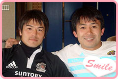 小野澤選手と菅藤選手