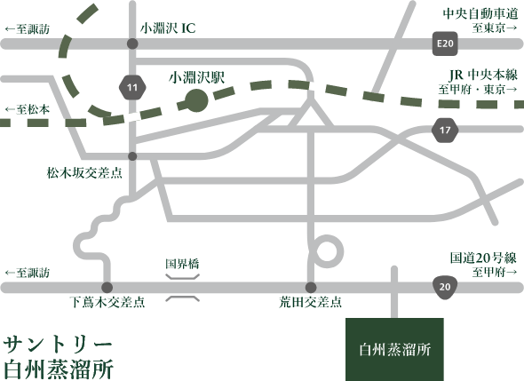 アクセスマップ 道路案内