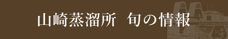 今月の山崎蒸溜所