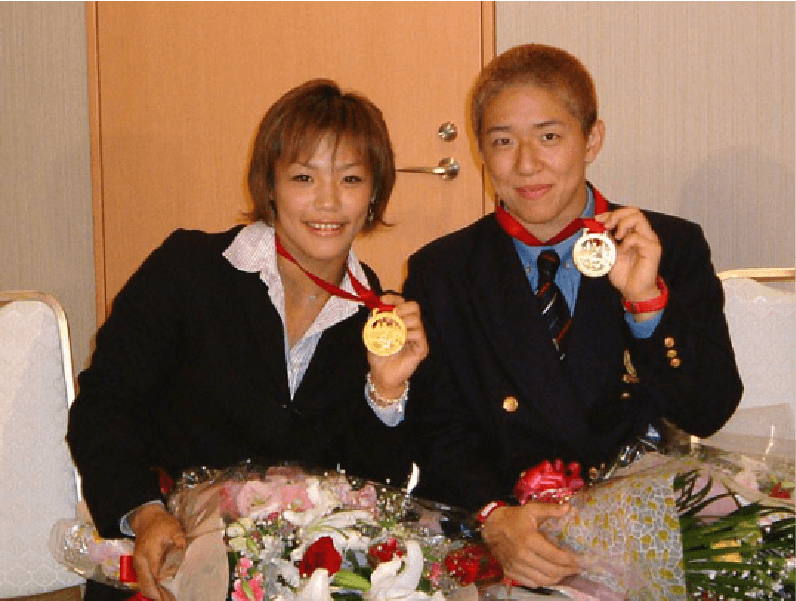 山本聖子　浜口京子 金メダル