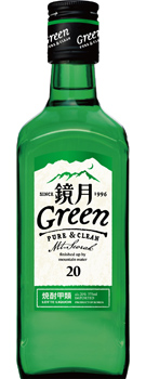 鏡月Green 20度 375ml瓶 商品情報（栄養成分・原材料） サントリー