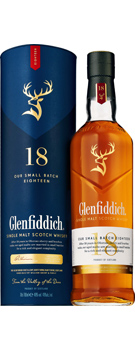 けいまろ空瓶Glenfiddich 18 グレンフィディック18年【空瓶】（箱付き