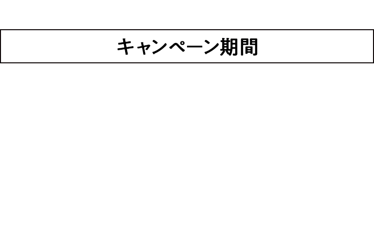 キャンペーン期間　2022年10月17日（月）10：00～10月31日（月）23：59