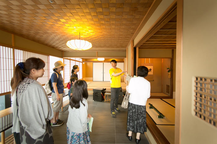 玄鳥庵の見学イメージ