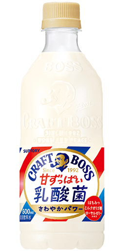 クラフトボス 甘ずっぱい乳酸菌さわやかパワー 500mlペット