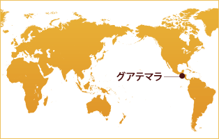 グアテマラの場所の地図