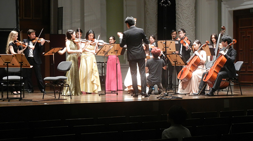 シンガポールのヨン・シュー・トー音楽院の学生とサントリーホール室内楽アカデミーノフェローが共演 