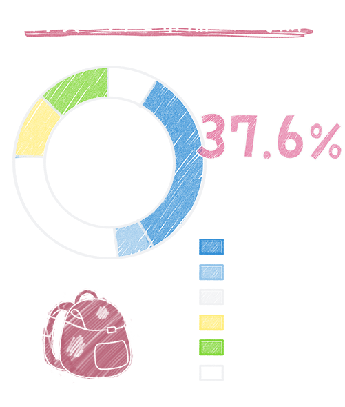 グラフ　防災バッグを常備した時期