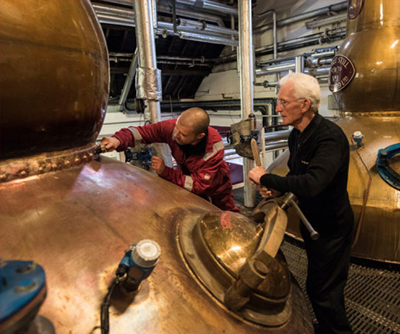 Coppersmith George Working on a Still