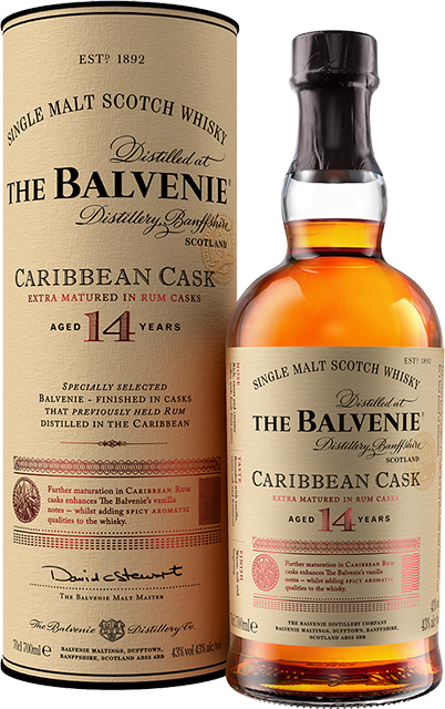 THE BALVENIE CARIBBEAN CASK 14 AGED 14 YEARS バルヴェニー14年 カリビアンカスク