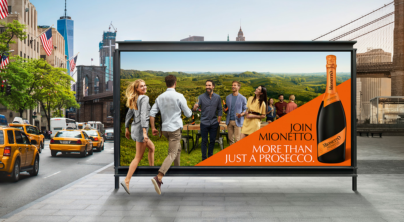 JOIN MIONETTO. MORE THAN JUST A PROSECCO.