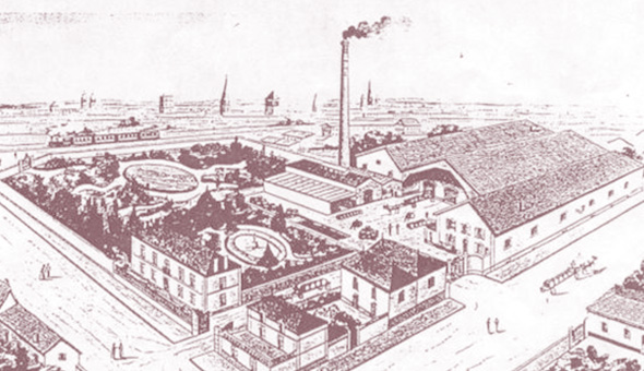 カシスリキュール工場のイメージ